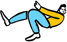 character flying